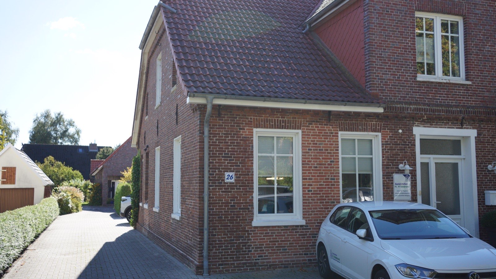 Gebäude der Sozialstation Hildebrand in Wittmund